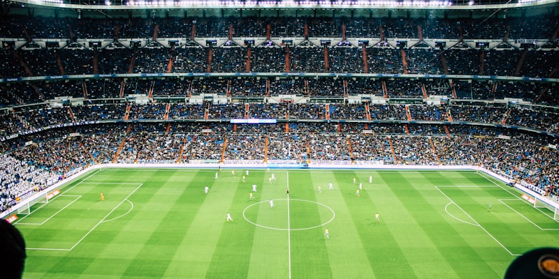 中国足球超级联赛赛场全景照片